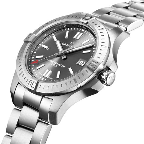 breitling colt chronometre automatic grey